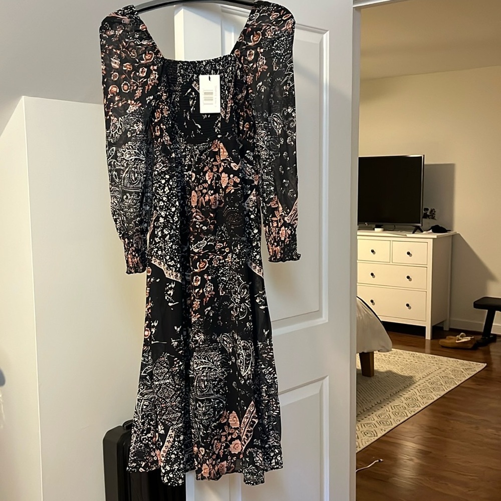 o.p.t smocked dress from few moda